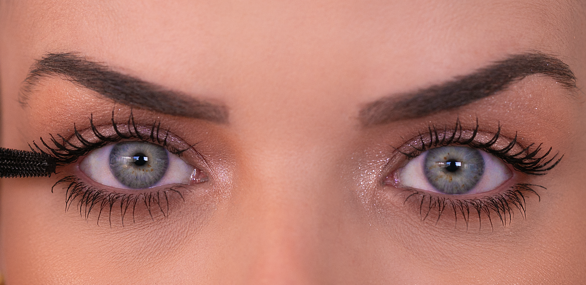 Depois: Cílios com MAG LASH POP